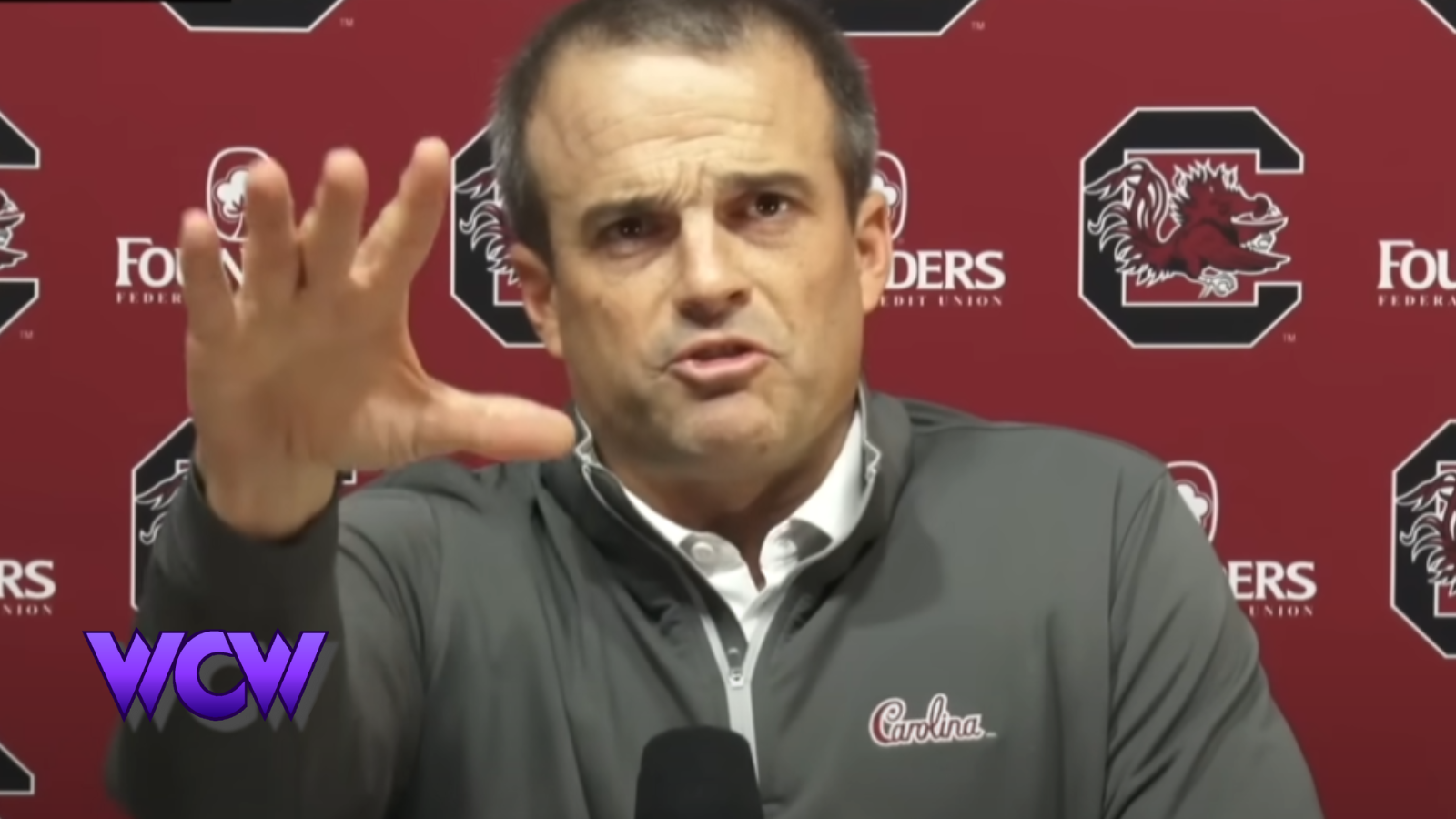 Shane Beamer put the media through hard times